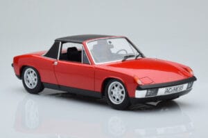 Porsche 914 1.7 Bahia Červený Norev 1:18 187690 Kov – obrázok 4 z 7