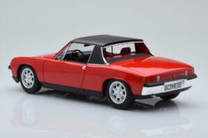 Porsche 914 1.7 Bahia Červený Norev 1:18 187690 Kov – obrázok 5 z 7