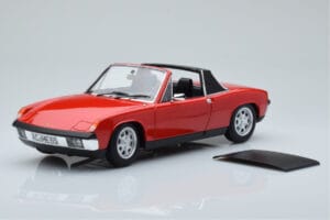 Porsche 914 1.7 Bahia Červený Norev 1:18 187690 Kov – obrázok 6 z 7