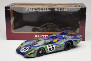Porsche 917 LH #3 Hippie 2nd Place 24 Hours of Le Mans 1970 AUTOart 1:18 87075-R1 Kov – obrázok 8 z 8