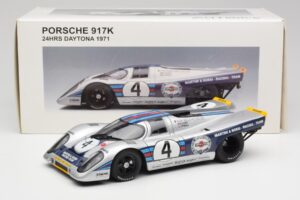 Porsche 917K Martini #4 V. Elford / G. Van Lennep 24 Hours of Daytona 1971 AUTOart 1:18 87182 Kov – obrázok 8 z 8