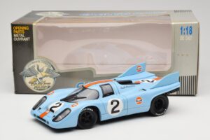 Porsche 917K #2 Gulf P. Rodriguez / J. Oliver 1000km Monza Winner 1971 Eagles Race 1:18 903008 Kov – obrázok 6 z 6