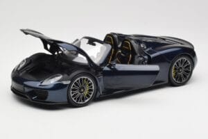 Porsche 918 Spyder Modrý Metallic Minichamps 1:18 113062434 Kov – obrázok 2 z 8