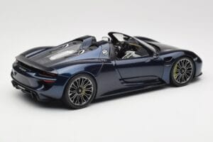 Porsche 918 Spyder Modrý Metallic Minichamps 1:18 113062434 Kov – obrázok 3 z 8