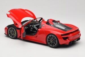Porsche 918 Spyder Červený Minichamps 1:18 110062435 Kov – obrázok 5 z 8