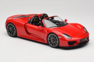Porsche 918 Spyder Červený Minichamps 1:18 110062435 Kov – obrázok 6 z 8
