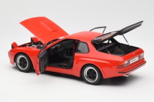 Porsche 924 Carrera GT Guards Červený AUTOart 1:18 78003 Kov – obrázok 5 z 8