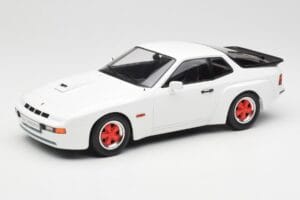 Porsche 924 Carrera GT Biely & Červené Ráfiky MCG 1:18 MCG18303 Kov