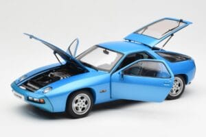 Porsche 928 Modrý AUTOart 1:18 77901 Kov – obrázok 2 z 8