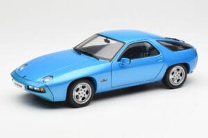 Porsche 928 Modrý AUTOart 1:18 77901 Kov