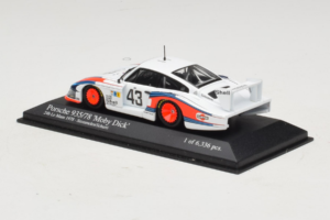 Porsche 935/78 Moby Dick #43 R. Stommelen / M. Schurti 24 Hours of Le Mans 1978 Minichamps 1:43 430786743 Kov – obrázok 3 z 4