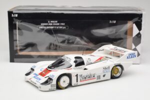 Porsche 956K #1 B. Wollek Joest Racing Zolder 1983 Winner Minichamps 1:18 153836601 Kov – obrázok 6 z 6