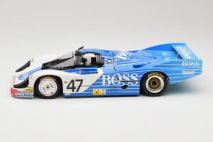 Porsche 956L #47 Hugo Boss V. Merl / H. Grohs / A. Plankenhorn 24 Hours of Le Mans 1984 Minichamps 1:18 183846947 Kov – obrázok 4 z 8