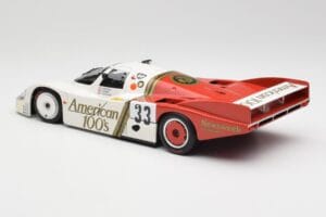Porsche 956L #33 D. Hobbs / G. Gartner / J. Edwards 24 Hours of Le Mans 1985 Minichamps 1:18 183856933 Kov – obrázok 7 z 8