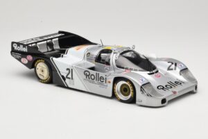 Porsche 956L #21 Rollei A. de Cadenet / C. Ballot-Lena 24 Hours of Le Mans 1984 Minichamps 1:18 183846921 Kov – obrázok 6 z 8