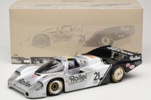 Porsche 956L #21 Rollei A. de Cadenet / C. Ballot-Lena 24 Hours of Le Mans 1984 Minichamps 1:18 183846921 Kov – obrázok 8 z 8