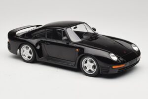 Porsche 959 Čierny Minichamps 1:18 155066207 Kov – obrázok 4 z 6