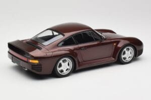 Porsche 959 Dark Red Metallic Minichamps 1:18 155066204 Kov – obrázok 2 z 6