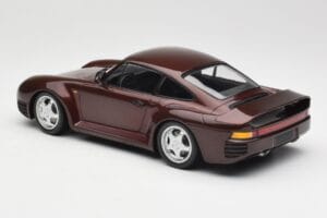 Porsche 959 Dark Red Metallic Minichamps 1:18 155066204 Kov – obrázok 4 z 6