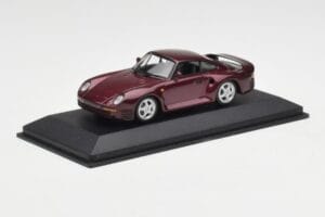 Porsche 959 Dark Red Metallic Minichamps 1:43 400062525 Kov – obrázok 2 z 4