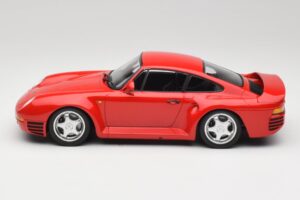 Porsche 959 Guards Červený Minichamps 1:18 155066200 Kov – obrázok 3 z 6
