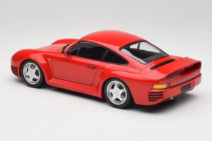Porsche 959 Guards Červený Minichamps 1:18 155066200 Kov – obrázok 5 z 6