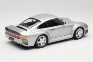 Porsche 959 Strieborný Metalíza Minichamps 1:18 155066201 Kov – obrázok 2 z 6