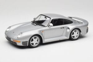 Porsche 959 Strieborný Metalíza Minichamps 1:18 155066201 Kov