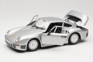 Porsche 959 Strieborný Tonka 1:18 2221 Kov – obrázok 2 z 8