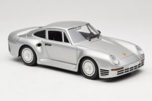 Porsche 959 Strieborný Tonka 1:18 2221 Kov – obrázok 6 z 8