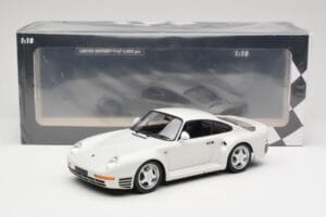 Porsche 959 White Metallic Minichamps 1:18 155066206 Kov – obrázok 6 z 6