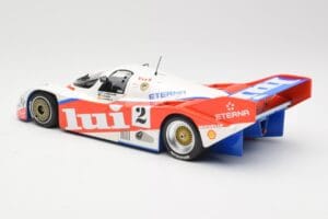 Porsche 962 #2 Brun Motorsport J. Mass / O. Larrauri 1000km Nürburgring 1987 Minichamps 1:18 155876502 Kov – obrázok 5 z 6