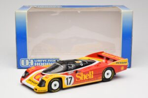 Porsche 962C Group C #17 D. Bell / H-J. Stuck / K. Ludwig 24 Hours of Le Mans 1988 Universal Hobbies 1:18 4704 Kov – obrázok 8 z 8