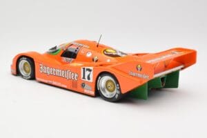 Porsche 962C #17 Jägermeister T. Boutsen / F. Jelinski 1000km Spa 1986 Minichamps 1:18 155866517 Kov – obrázok 5 z 6