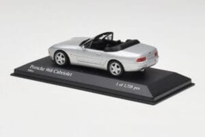 Porsche 968 Strieborný Minichamps 1:43 400062332 Kov – obrázok 3 z 4