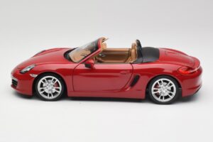 Porsche Boxster 981 S Guards Červený Minichamps 1:18 110062031 Kov – obrázok 4 z 8