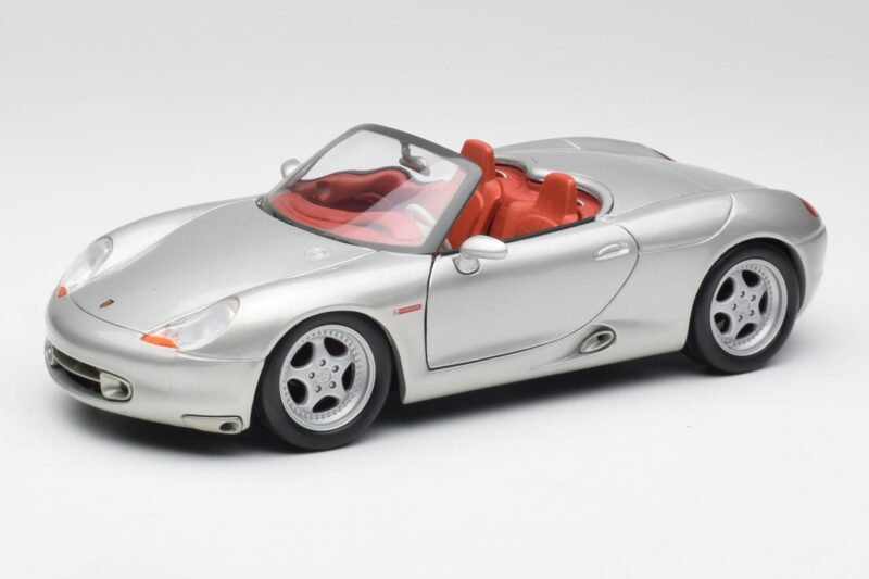 Porsche Boxster 986 Strieborný Maisto 1:18 37800-M3 Kov