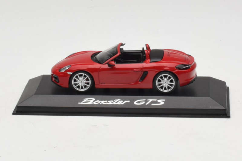 Porsche Boxster 981 GTS Červený Minichamps 1:43 WAP0200140E Kov