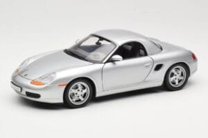 Porsche Boxster 986 Hard Top Strieborný UT Models 1:18 27854 Kov