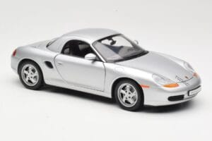 Porsche Boxster 986 Hard Top Strieborný UT Models 1:18 27854 Kov – obrázok 6 z 8