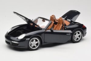 Porsche Boxster S 986 Modrý Maisto 1:18 31123 Kov – obrázok 2 z 8