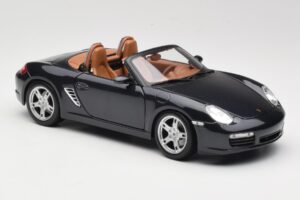 Porsche Boxster S 986 Modrý Maisto 1:18 31123 Kov – obrázok 6 z 8