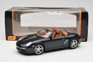 Porsche Boxster S 986 Modrý Maisto 1:18 31123 Kov – obrázok 8 z 8