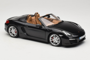 Porsche Boxster S 981 Basalt Black Minichamps 1:18 WAP0210160C Kov – obrázok 6 z 8