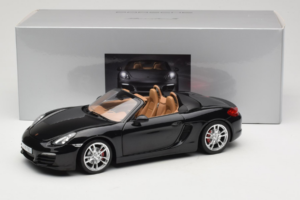 Porsche Boxster S 981 Basalt Black Minichamps 1:18 WAP0210160C Kov – obrázok 8 z 8