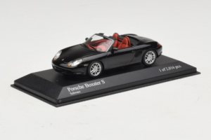 Porsche Boxster 986 S Čierny Minichamps 1:43 400062070 Kov – obrázok 2 z 4