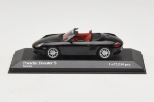 Porsche Boxster 986 S Čierny Minichamps 1:43 400062070 Kov
