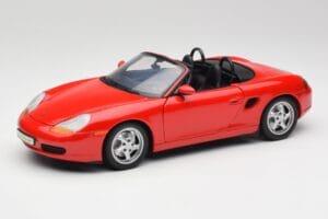 Porsche Boxster S 986 Guards Červený UT Models 1:18 27861-M1 Kov
