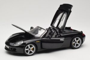 Porsche Carrera GT 980 Čierny Maisto 1:18 36622 Kov – obrázok 2 z 8