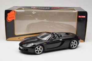 Porsche Carrera GT 980 Čierny Maisto 1:18 36622 Kov – obrázok 8 z 8